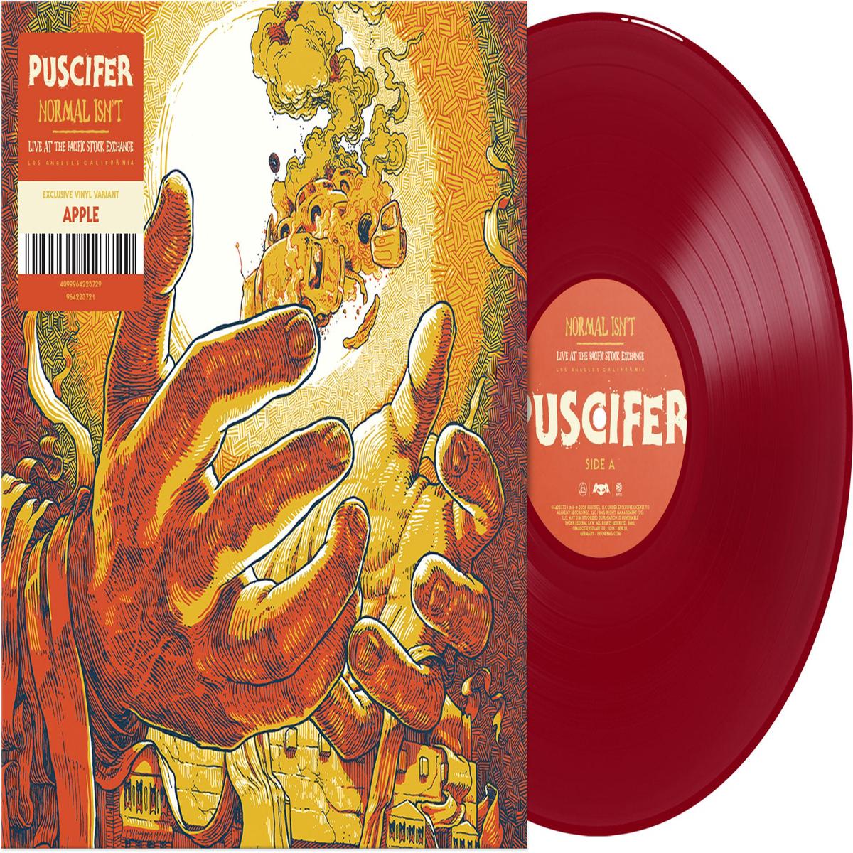 PUSCIFER - Normal Isn't Live - 1Lp Exclusive Apple Vinyl [Record Store Day 2026]