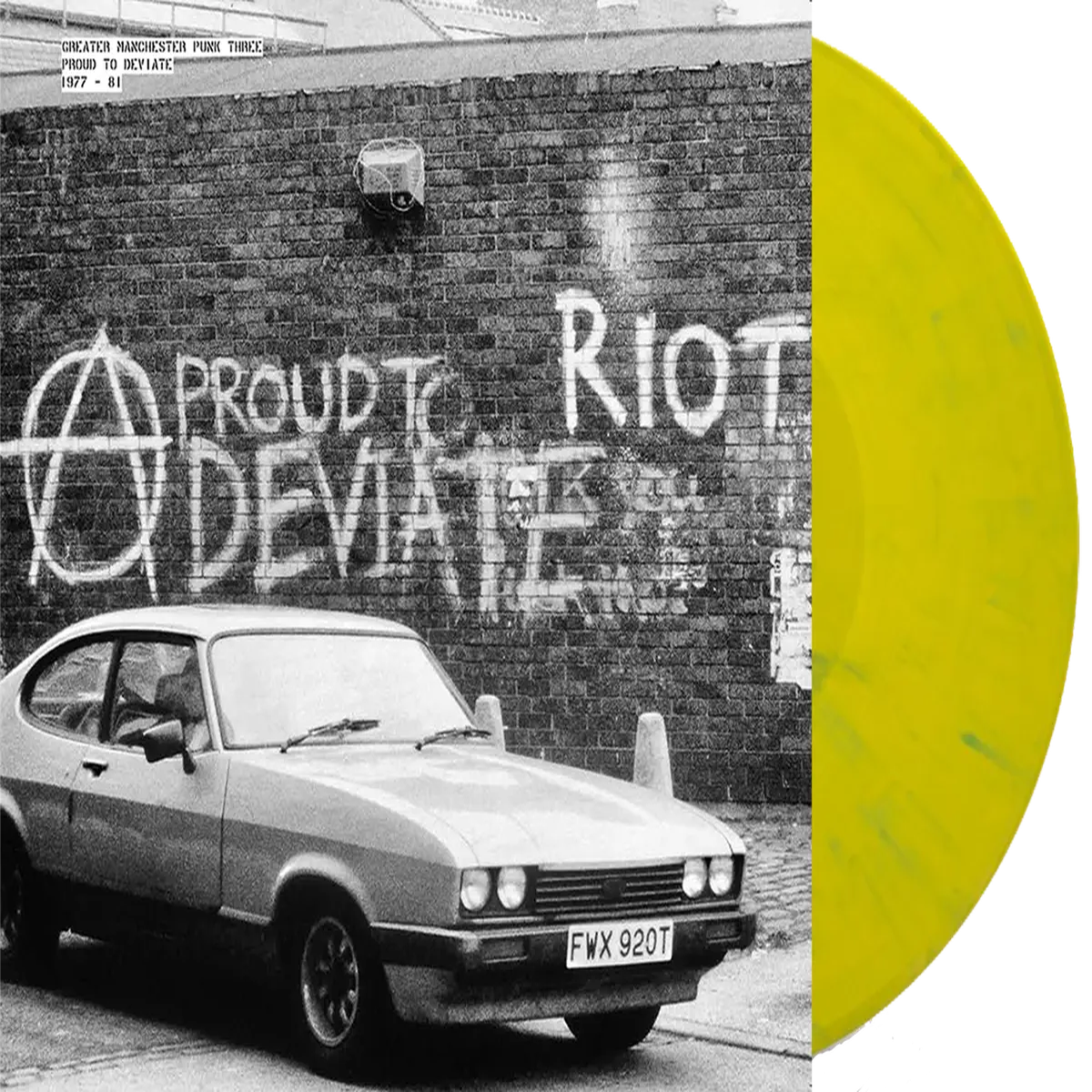 Greater Manchester Punk Vol 3 (Proud To Deviate): Puke Green Vinyl LP