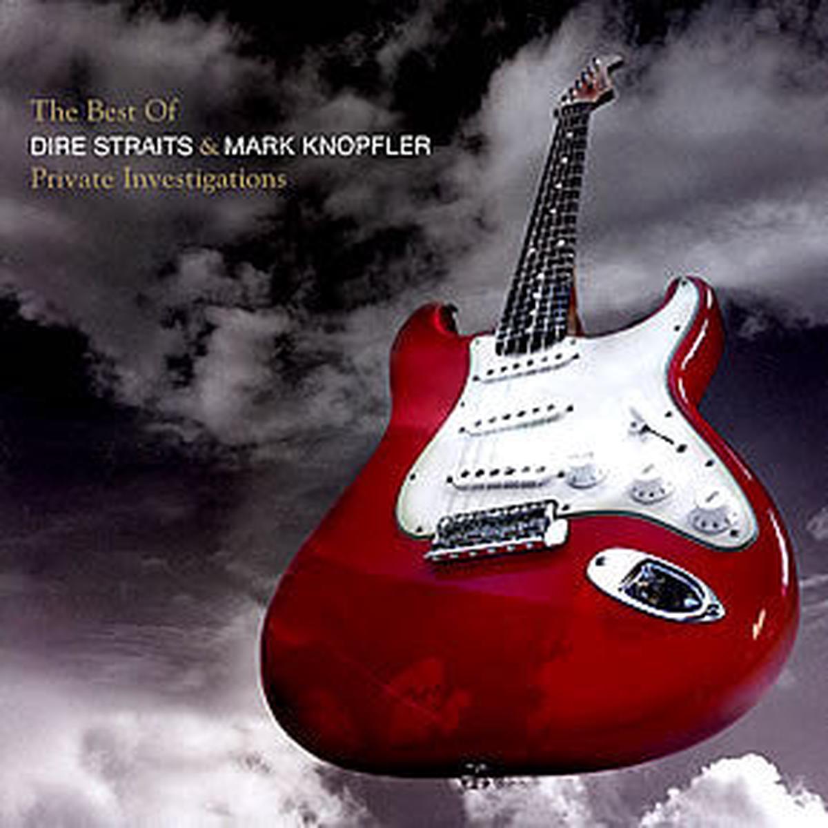 DIRE STRAITS / MARK KNOPFLER - PRIVATE INVESTIGATION : BEST OF - LP