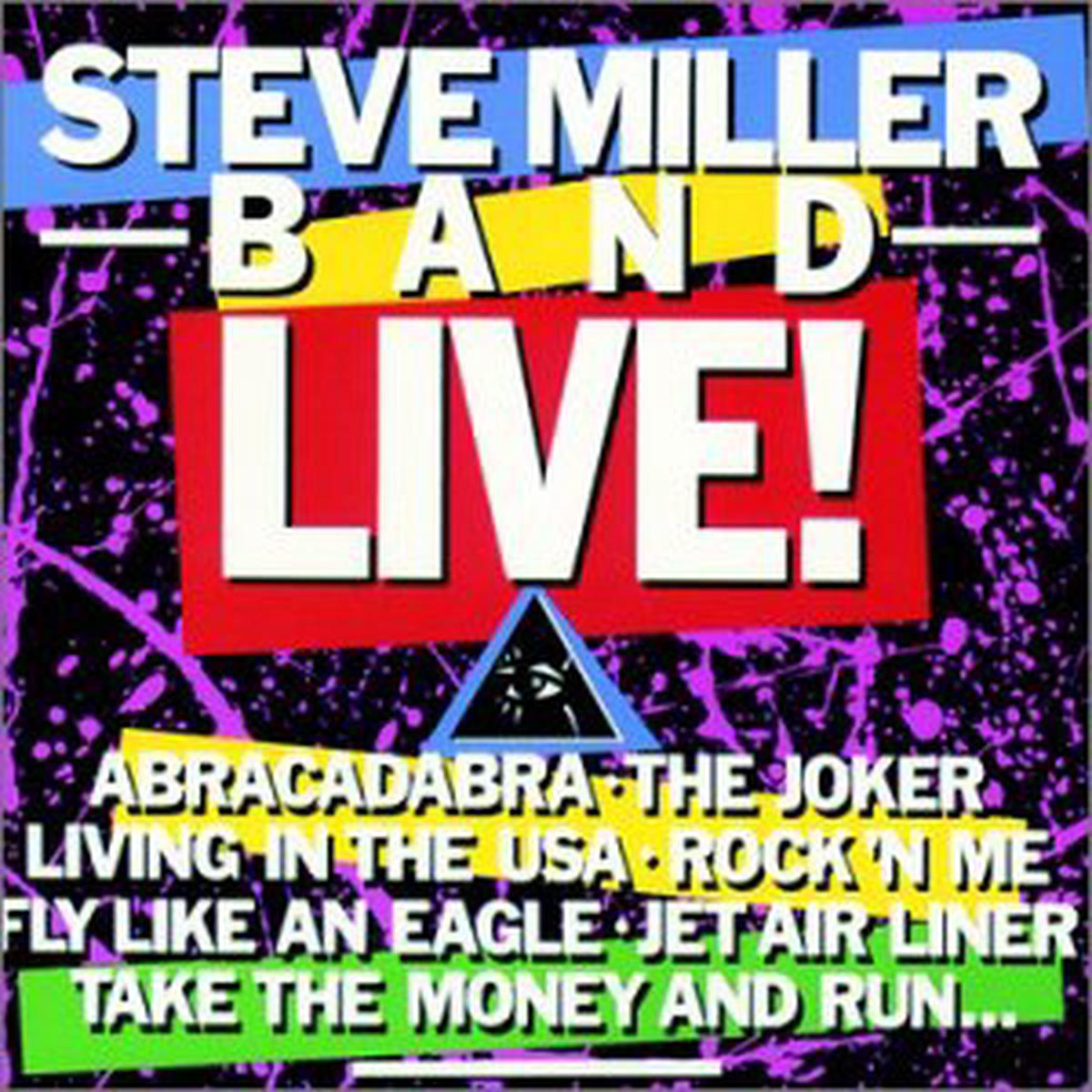 Steve Miller Band Live! (Classic Rock / Arena Rock / Psychedelic Blues, Vinyl LP) SFE37363