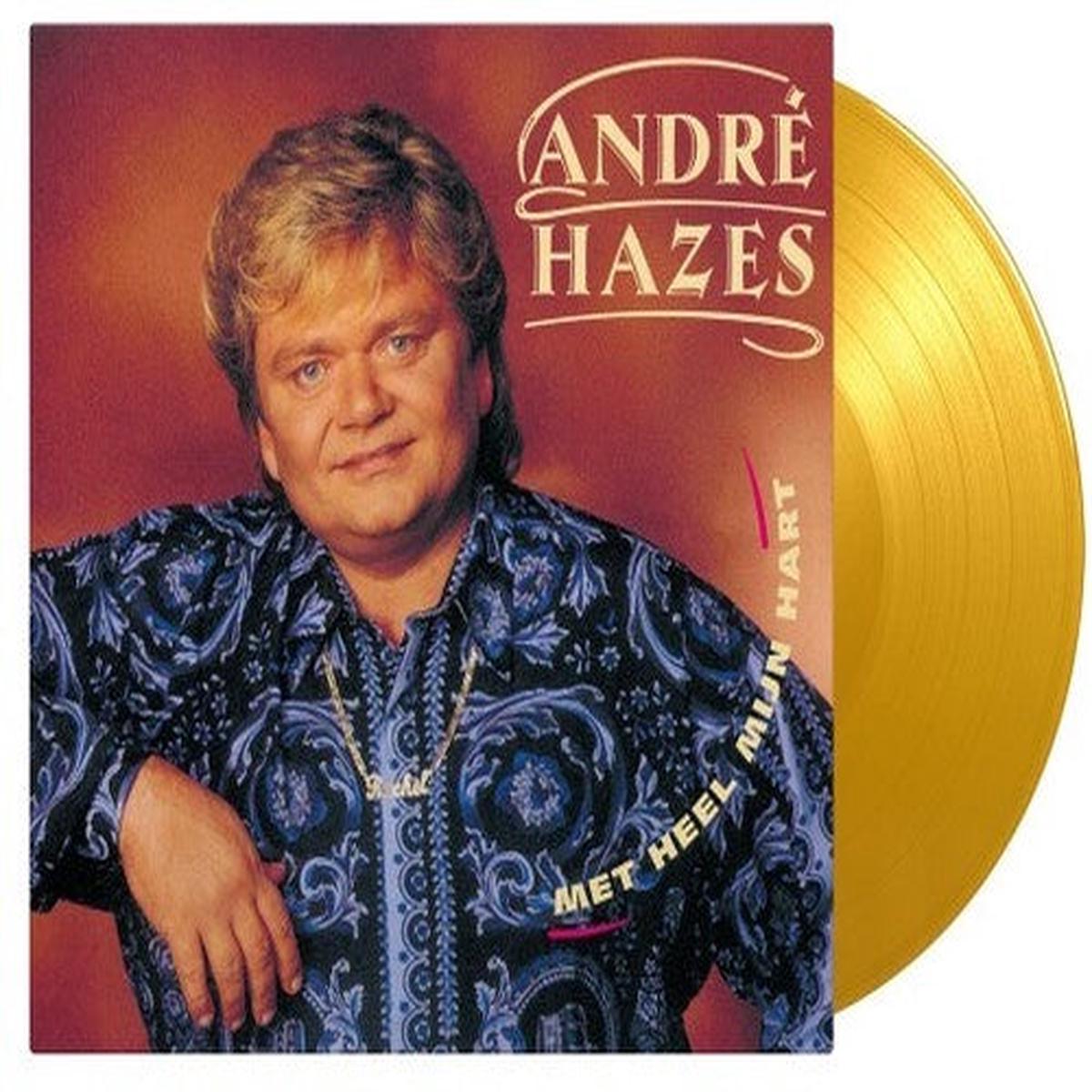 Andr Hazes: Met Heel Mijn Hart - Limited 180-Gram Transparent Yellow Colored Vinyl - VINYL LP