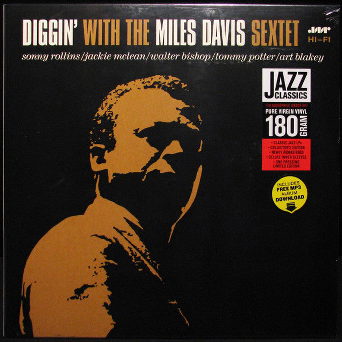 DAVIS MILES 8211 DIGGIN8217 WITH THE MILES DAVIS SEXTET 8211 LP