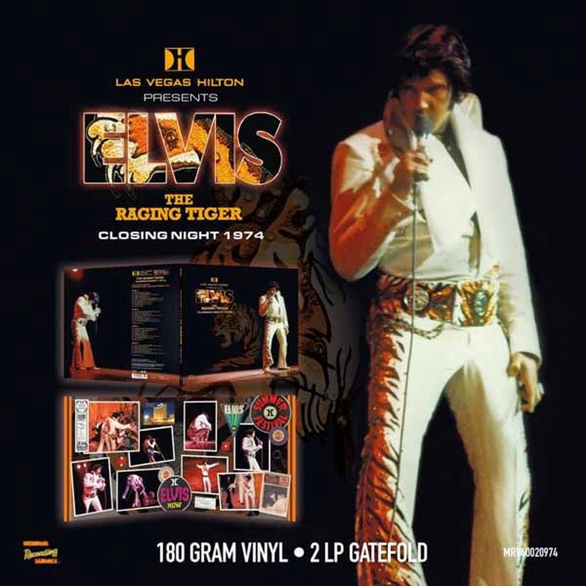 Elvis Presley - Las Vegas 'the Raging Tiger' Closing Night 1974 (2 LPs)