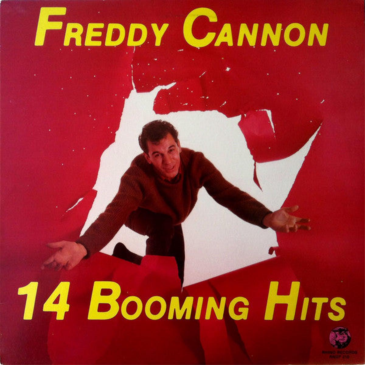 Freddy Cannon 14 Booming Hits - 1982-Rock & Roll (vinyl)
