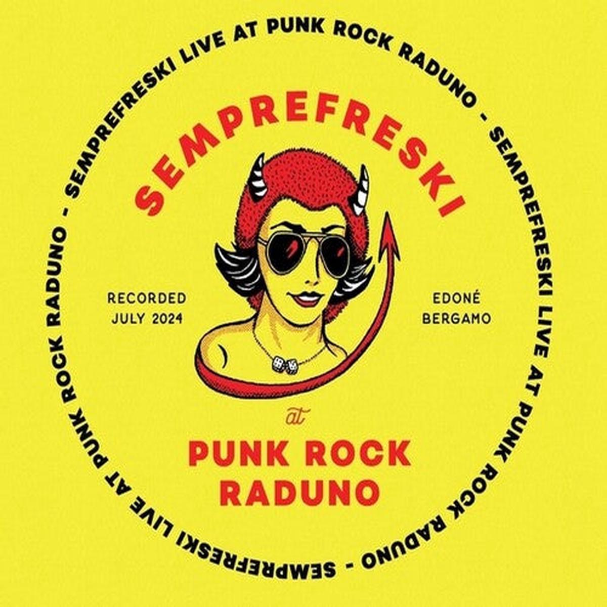 Semprefreski: Live At Punkrock Raduno 13th July 2024 - VINYL LP