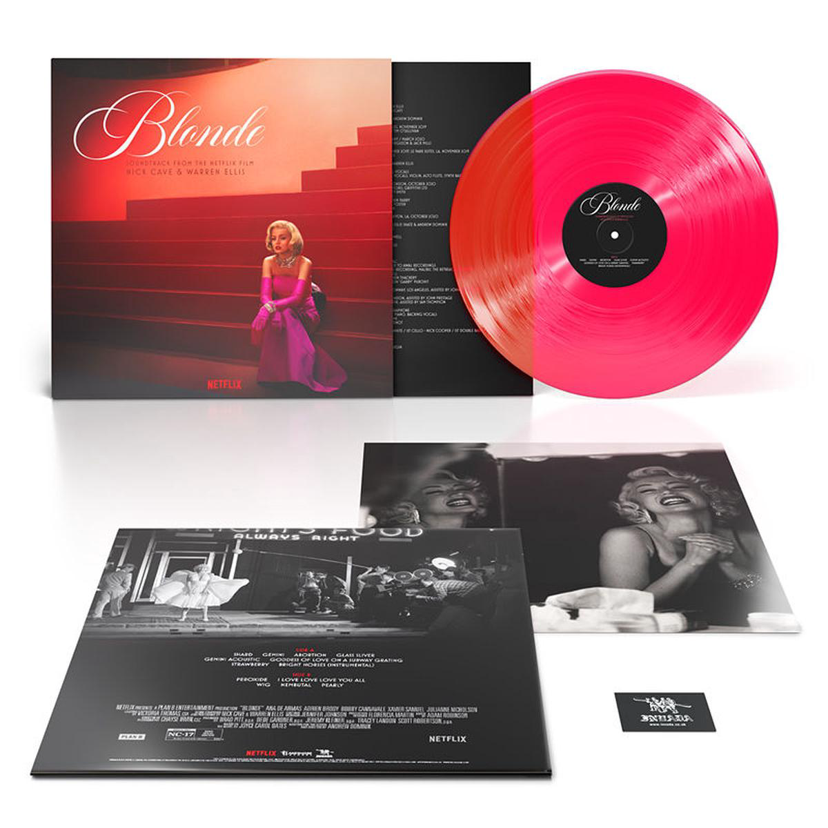 Blonde (Soundtrack From The Netflix Film) Limited Edition Pink Vinyl LP