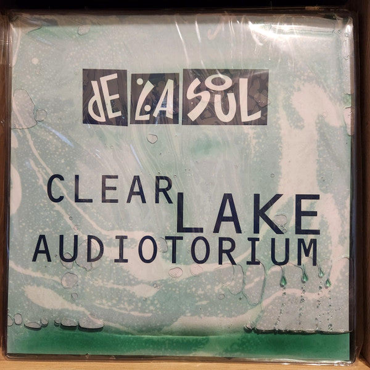 DE LA SOUL 8211 CLEAR LAKE AUDIOTORIUM SEA GREEN VINYL 8211 LP