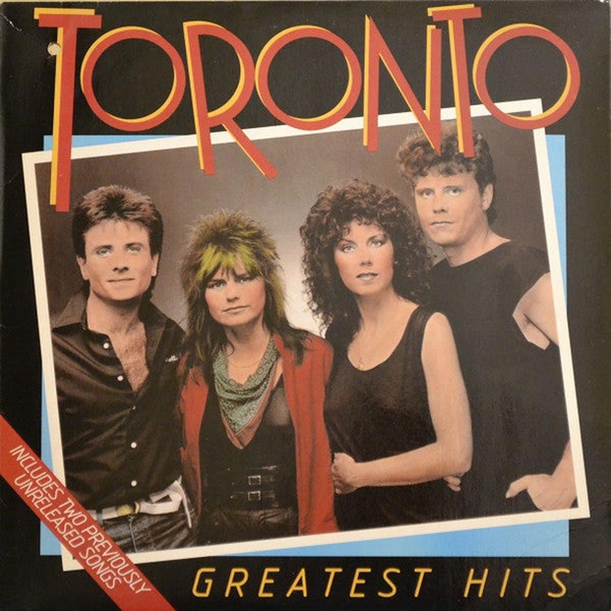 Toronto  Greatest Hits  1984  Hard Rock / Pop Rock (vinyl lp)