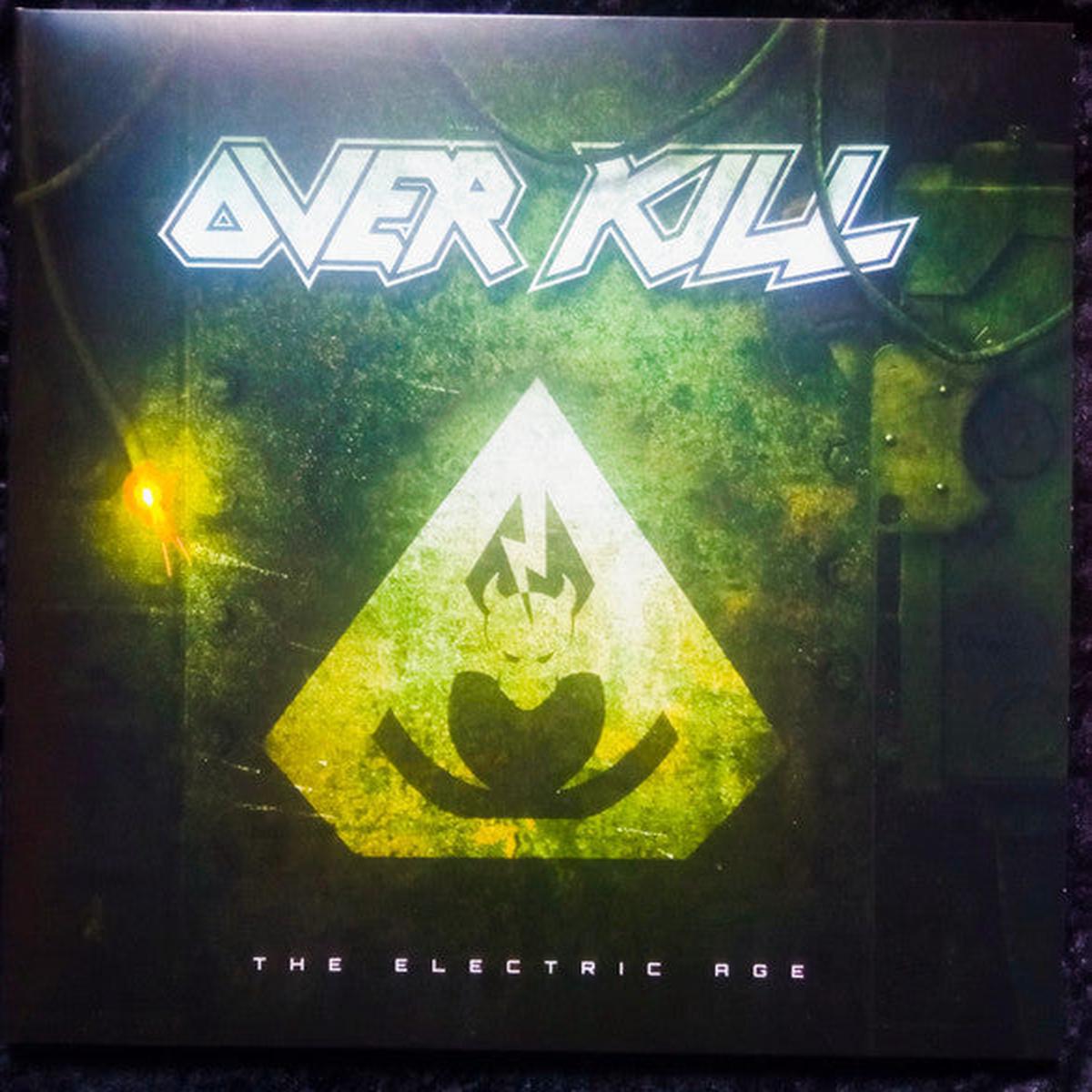 Overkill  The Electric Age - GREEN VINYL VINYL LP NUMBERED 167 / 500