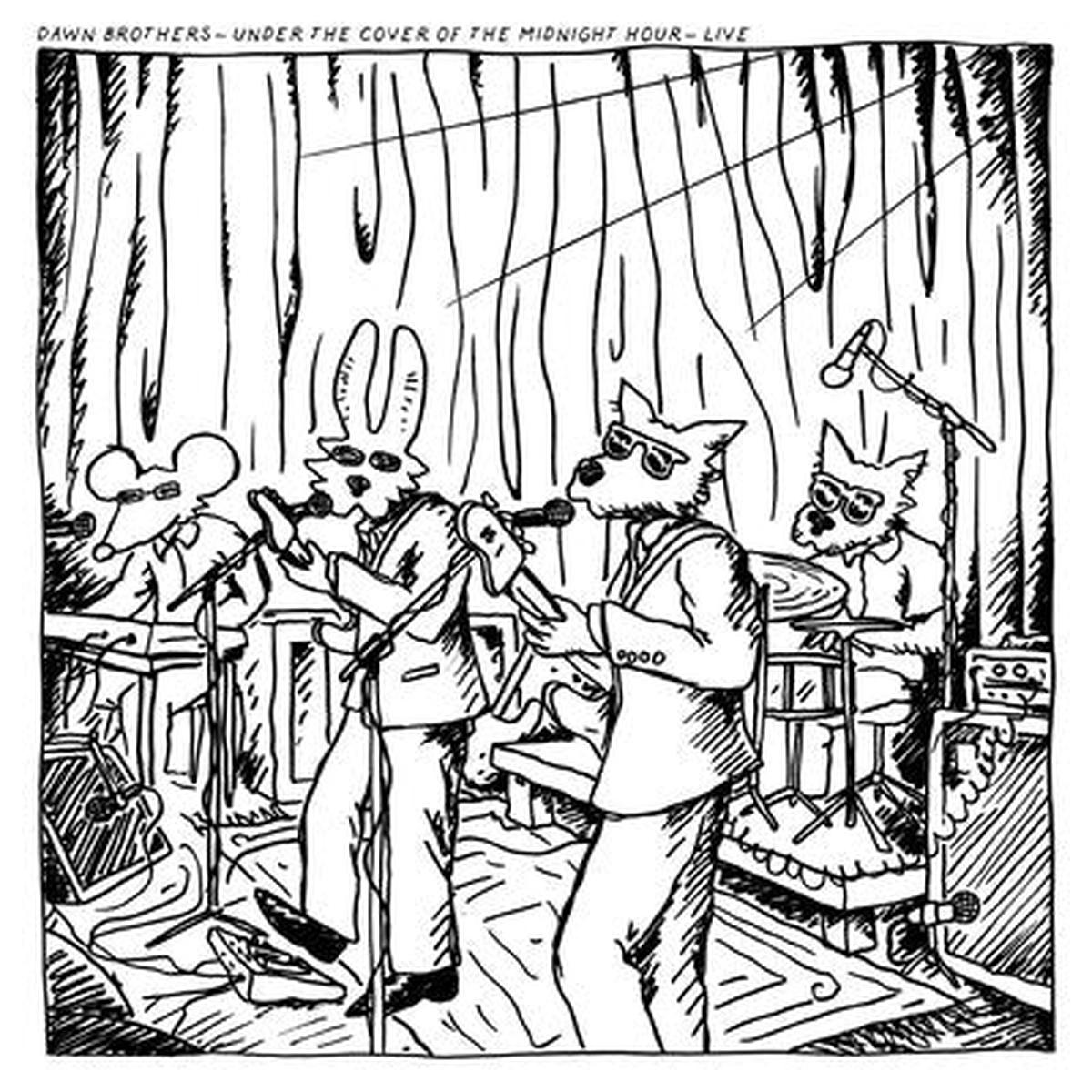 Dawn Brothers - Under the Cover of the Midnight Hour - Live (LP)