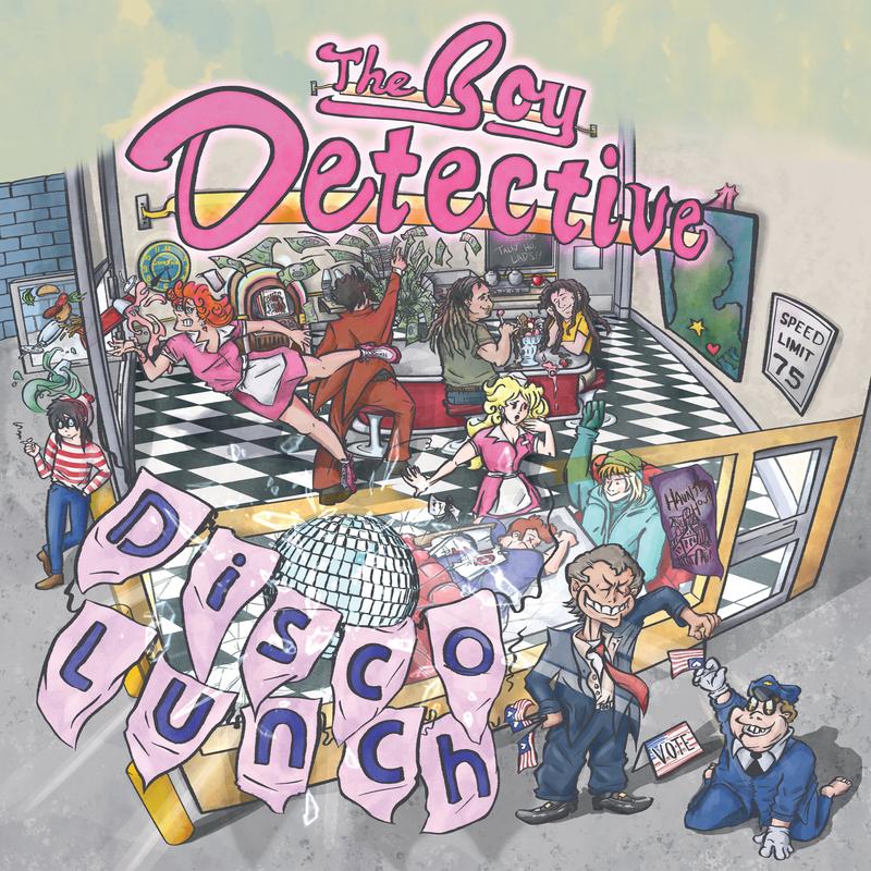 The Boy Detective - Disco Lunch (Grimace Purple Vinyl) (LP) PREORDER