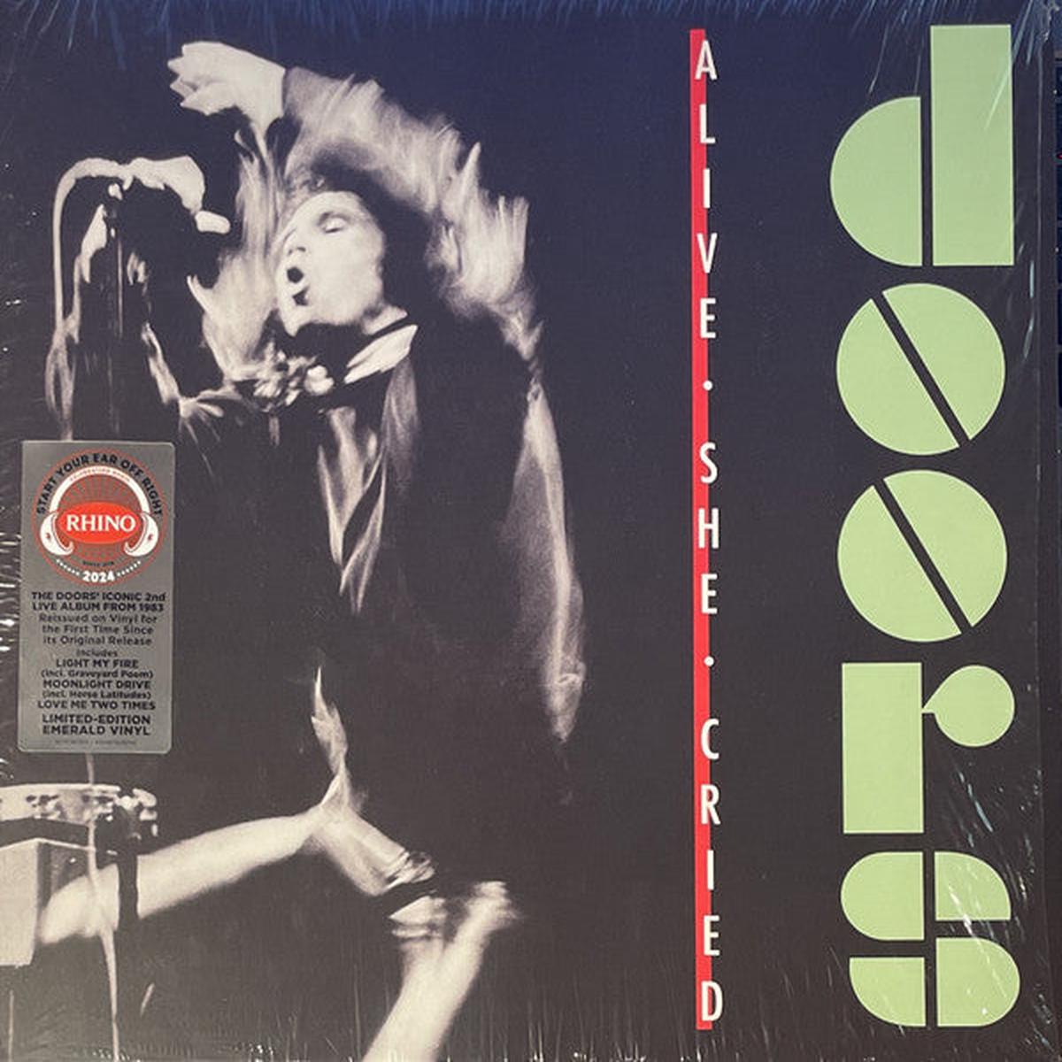 DOORS - ALIVE SHE CRIED : EMERALD GREEN - LP