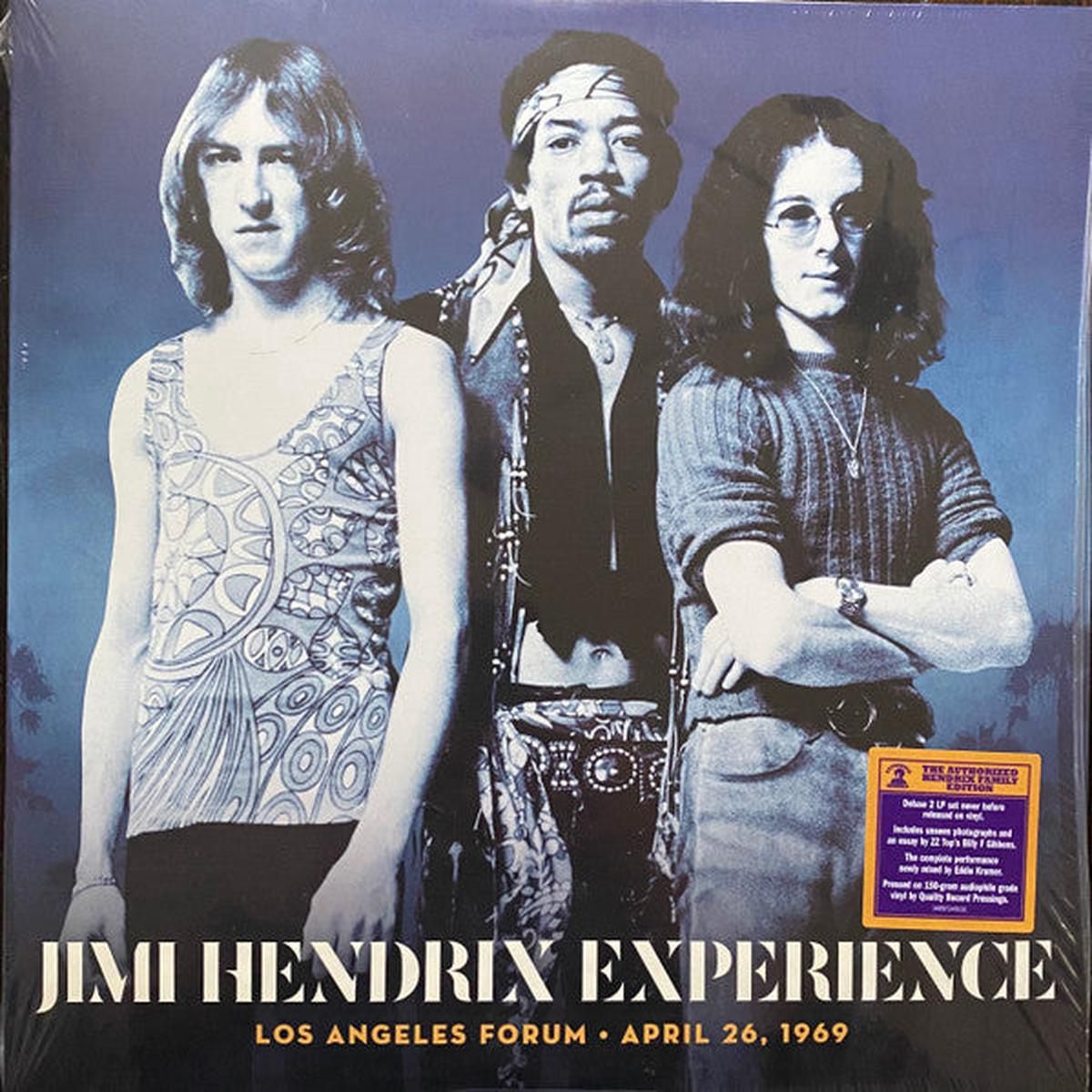 HENDRIX JIMI EXPERIENCE 8211 LOS ANGELES FORUM APRIL 26 1969 2LP 8211 LP