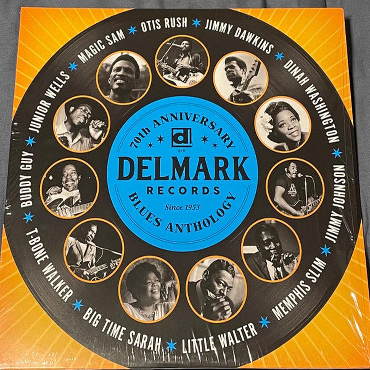 VARIOUS - DELMARK 70TH ANNIVERSARY BLUES ANTHOLOGY - LP