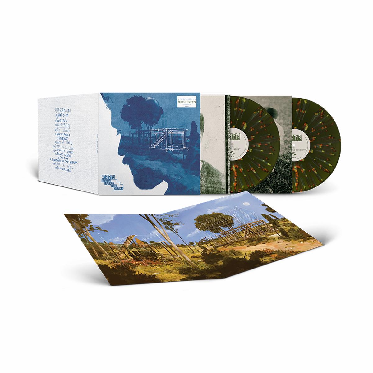 Room Under The Stairs Limited Edition Forest Green Splatter Vinyl