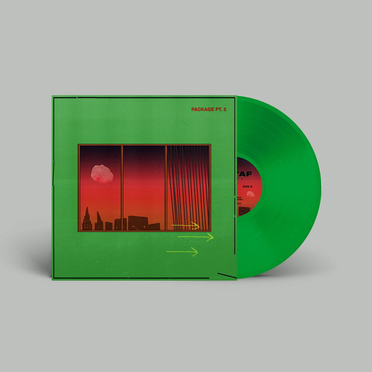 Package Pt 2 Emerald Green Vinyl LP