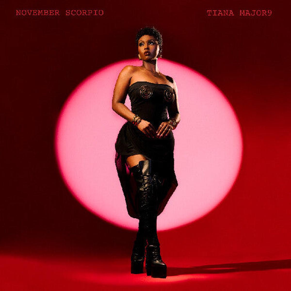 Tiana Major9: November Scorpio (TRANSLUCENT RED VINYL) - VINYL LP