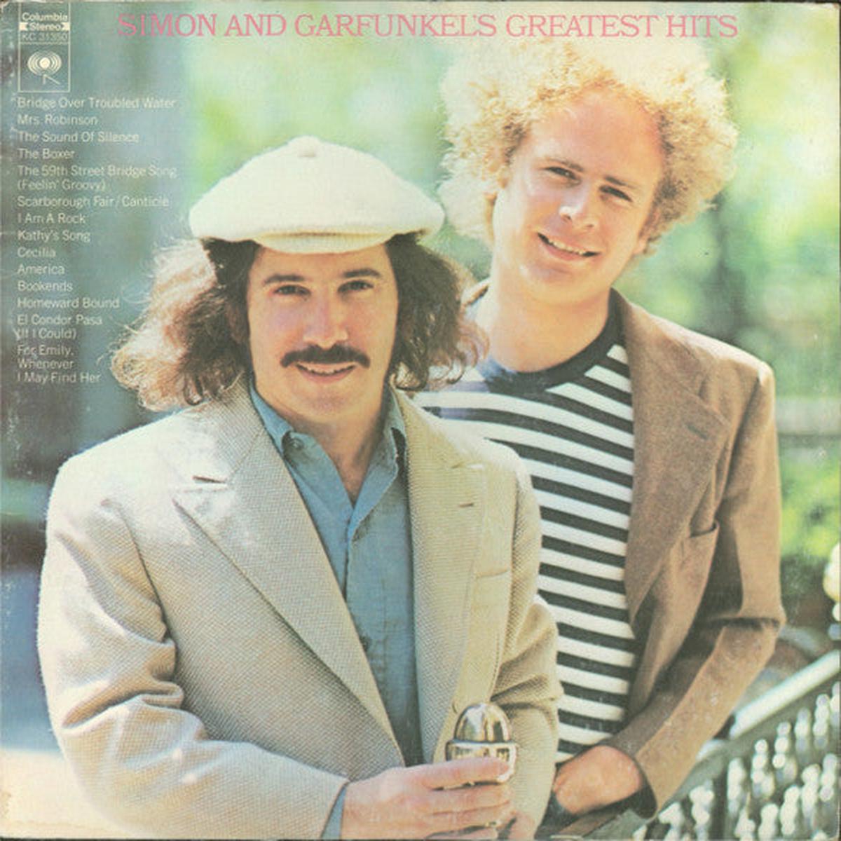 Simon & Garfunkel Simon And Garfunkel's Greatest Hits 1972 Folk Rock (vinyl lp)