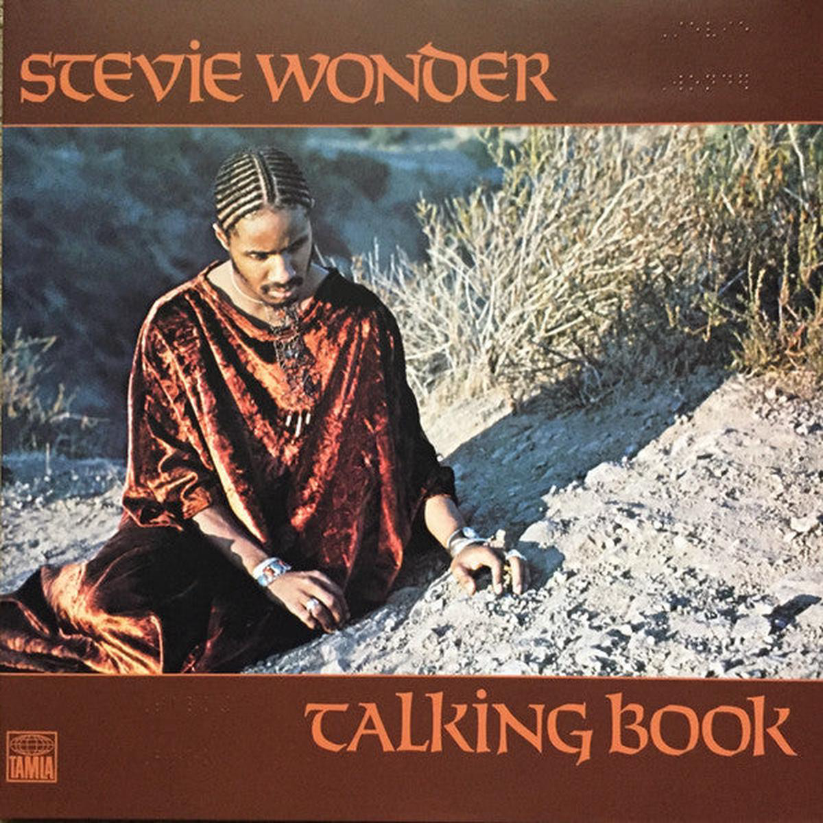 WONDER STEVIE 8211 TALKING BOOK REMASTER WBRAILLE SLEEVE 8211 LP