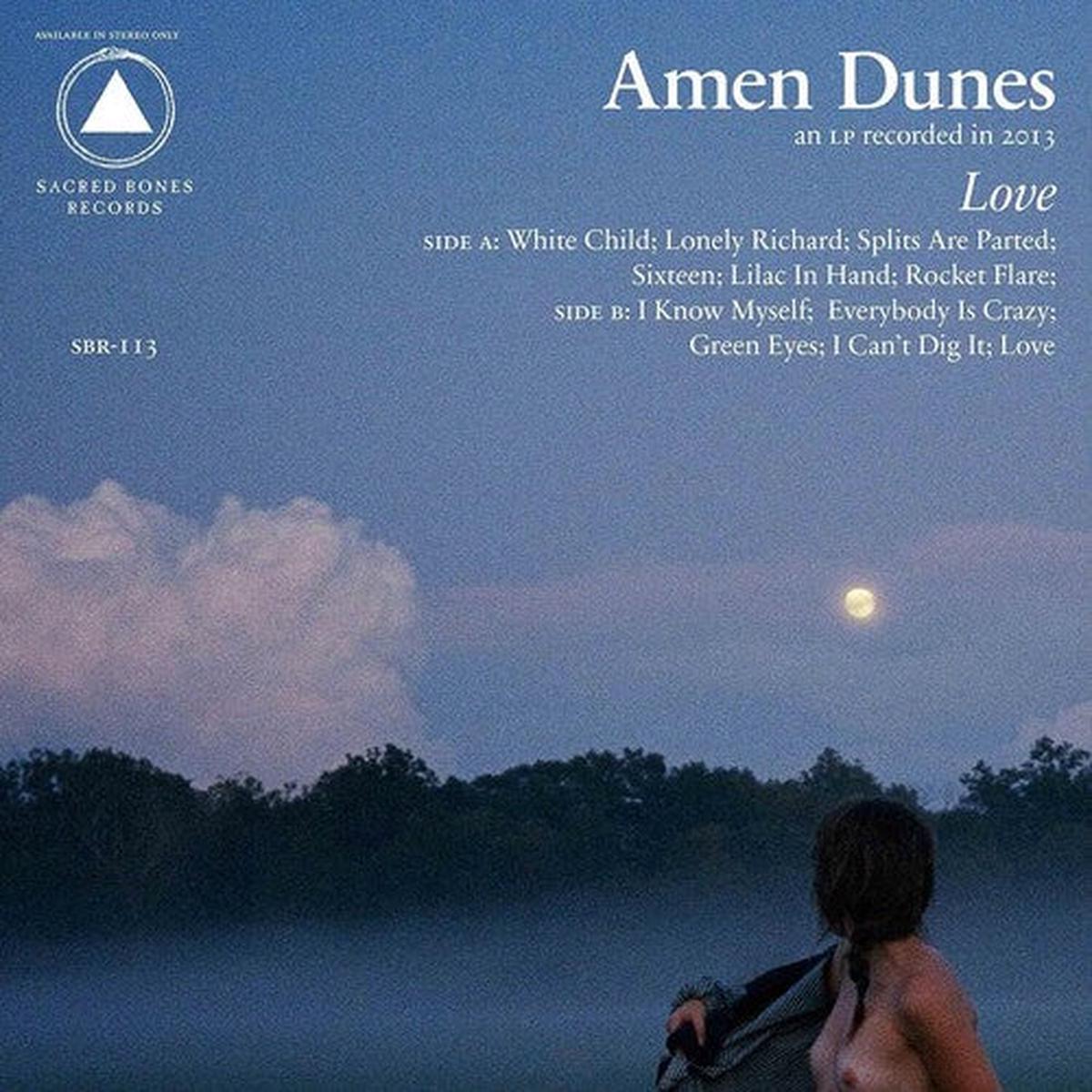 Amen Dunes: Love - Blue & White Marble - VINYL LP