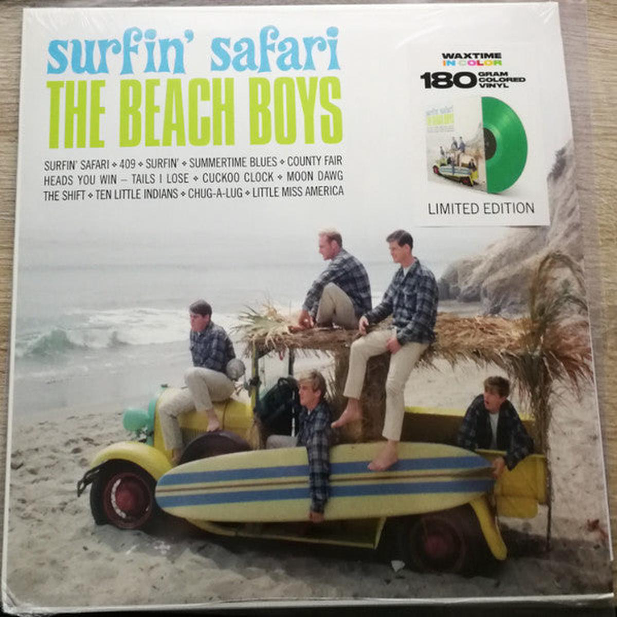 BEACH BOYS 8211 SURFIN8217 SAFARI 1 GREEN VINYL ALT ART 8211 LP