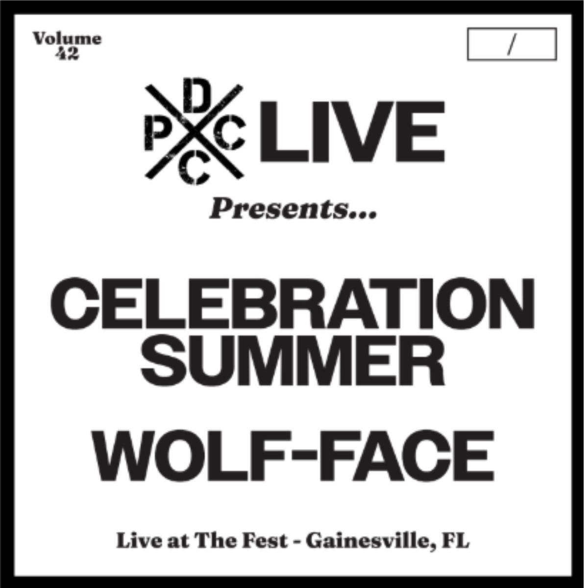 Celebration Summer & Wolf-Face - DCxPC Live Vol. 42 (LP)