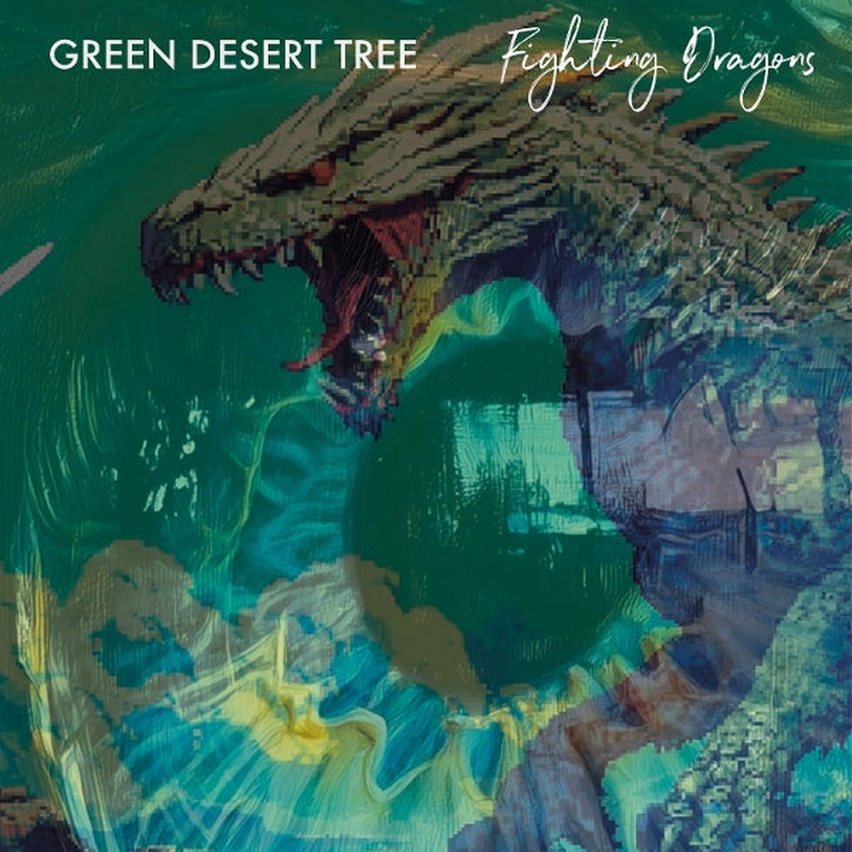 Green Desert Tree - Fighting Dragons (LP)