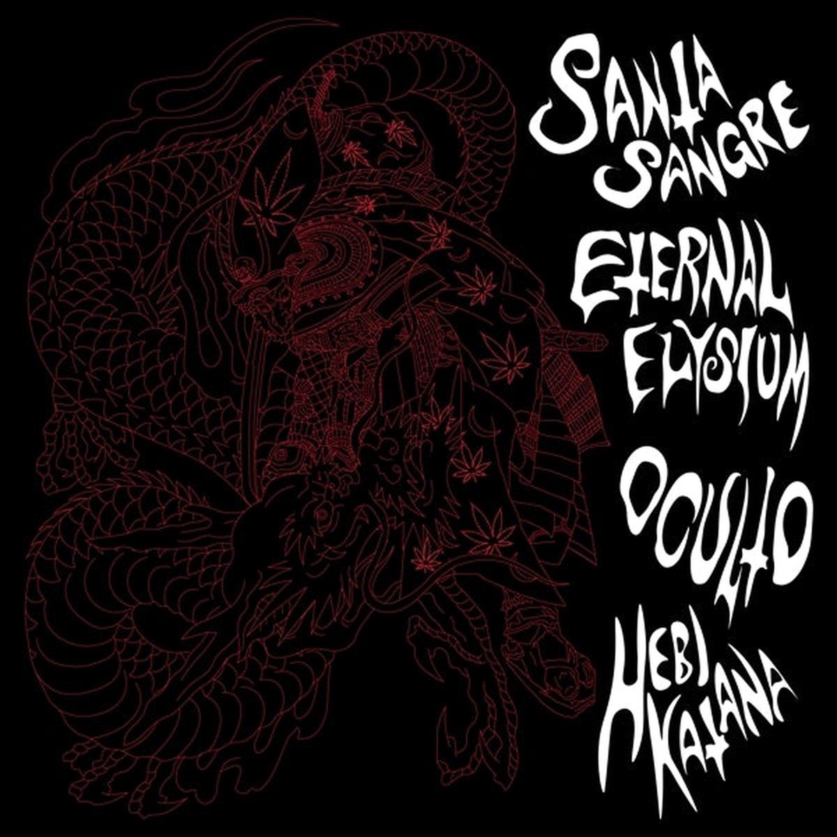 Santa Sange & Eternal Elysium & Oculto & Hebi Katana - Split (LP)