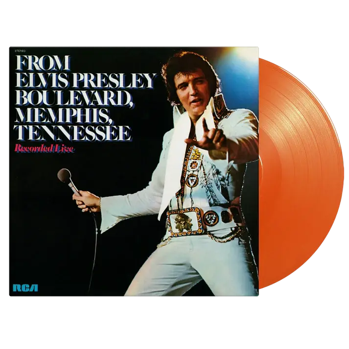 From Elvis Presley Boulevard Memphis: Orangle Vinyl LP