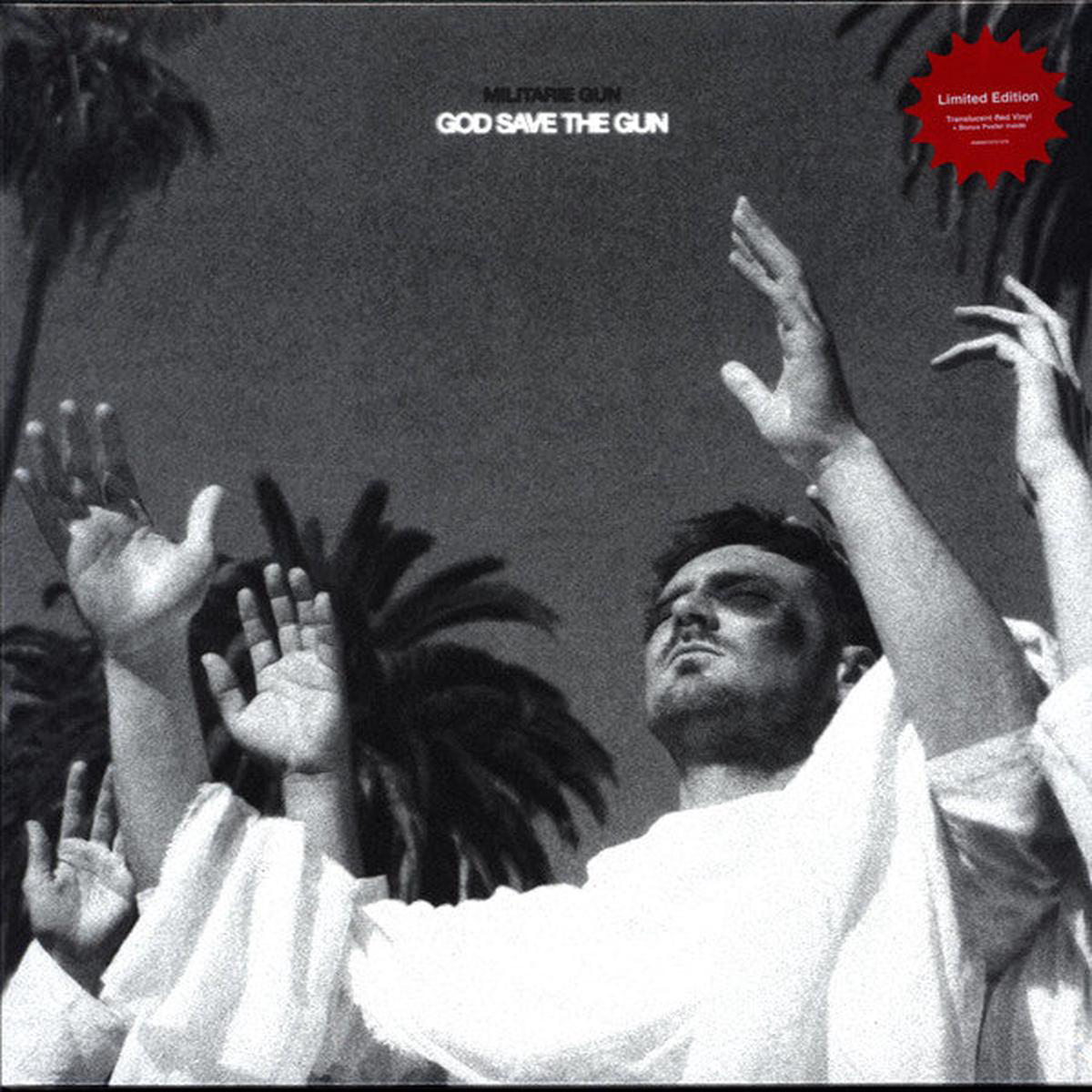 MILITARIE GUN 8211 GOD SAVE THE GUN TRANSLUCENT RED VINYL 8211 LP