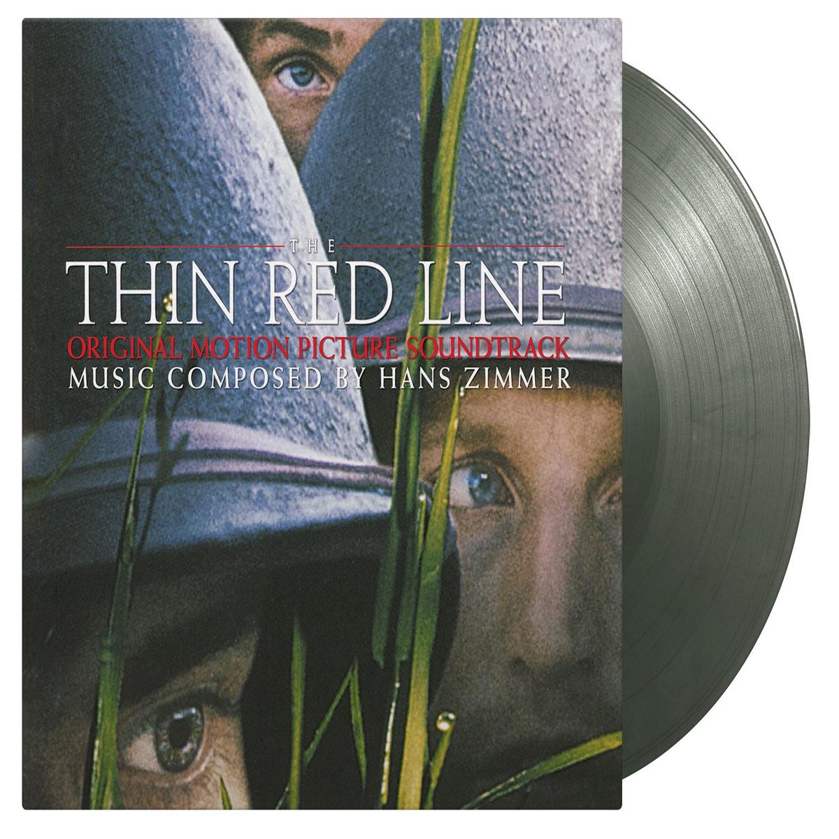 Thin Red Line: Limited Silver & Dark Green Marbled Vinyl LP