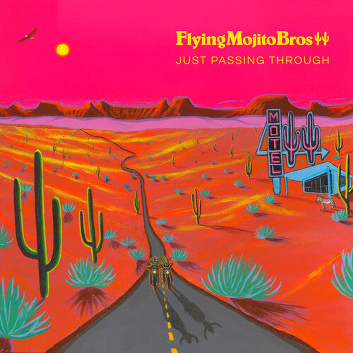 Flying Mojito Bros: Just Passing Through - Orange/Pink - VINYL LP