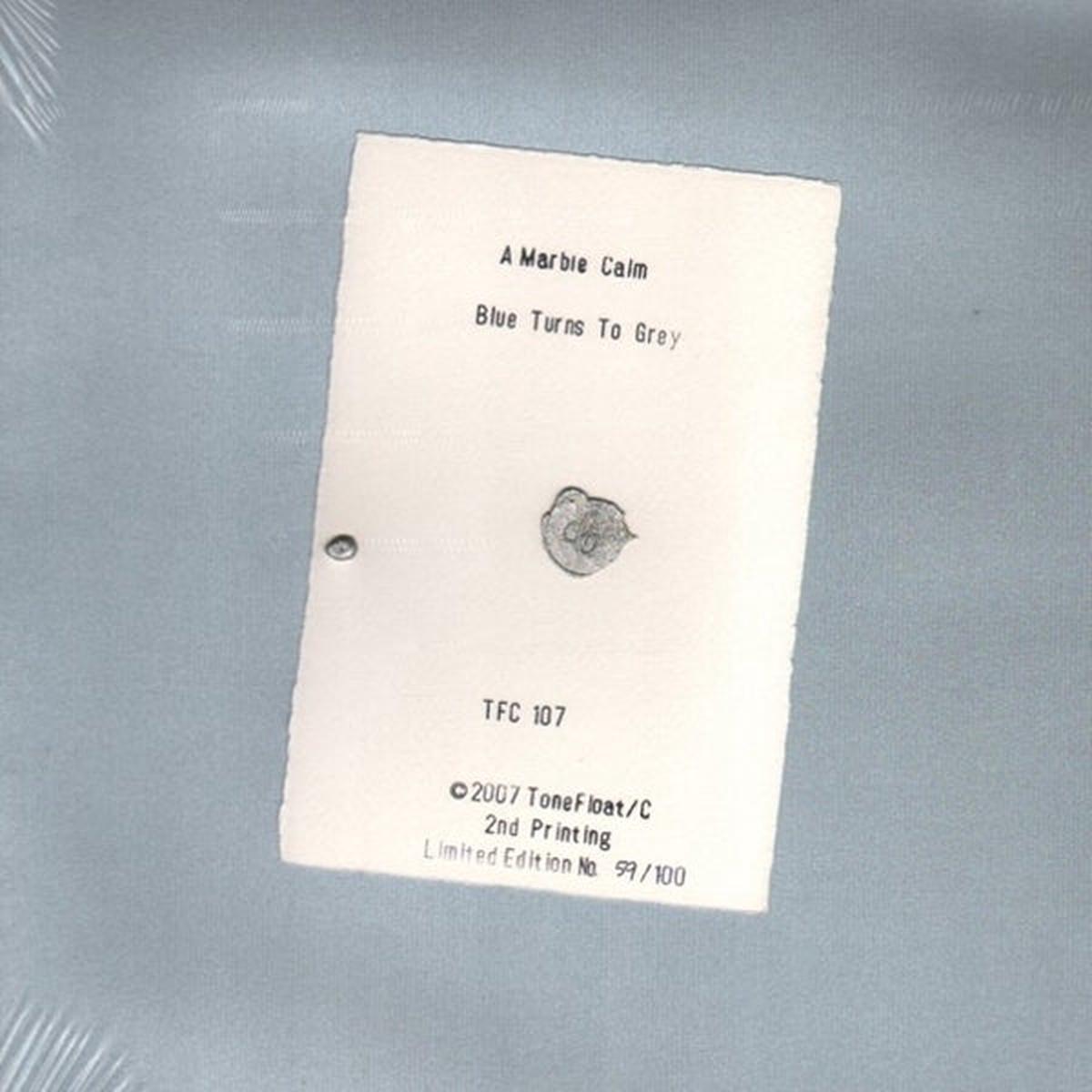 A Marble Calm - Blue Turns To Grey (LP)