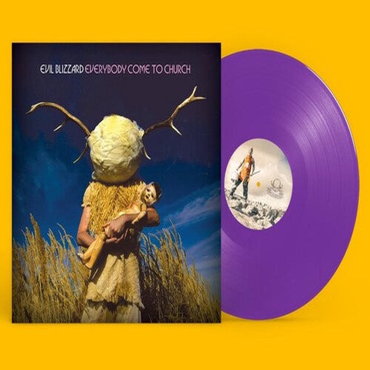 Evil Blizzard: Everybody Come To Church - Purple Vinyl - VINYL LP