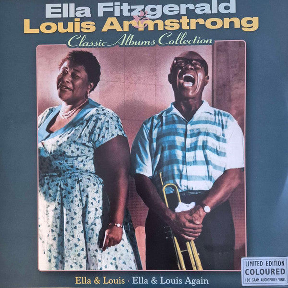 FITZGERALD ELLA 038 LOUIS ARMSTRONG 8211 CLASSIC ALBUMS COLLECTION 3LP TURQUOISE 8211 LP