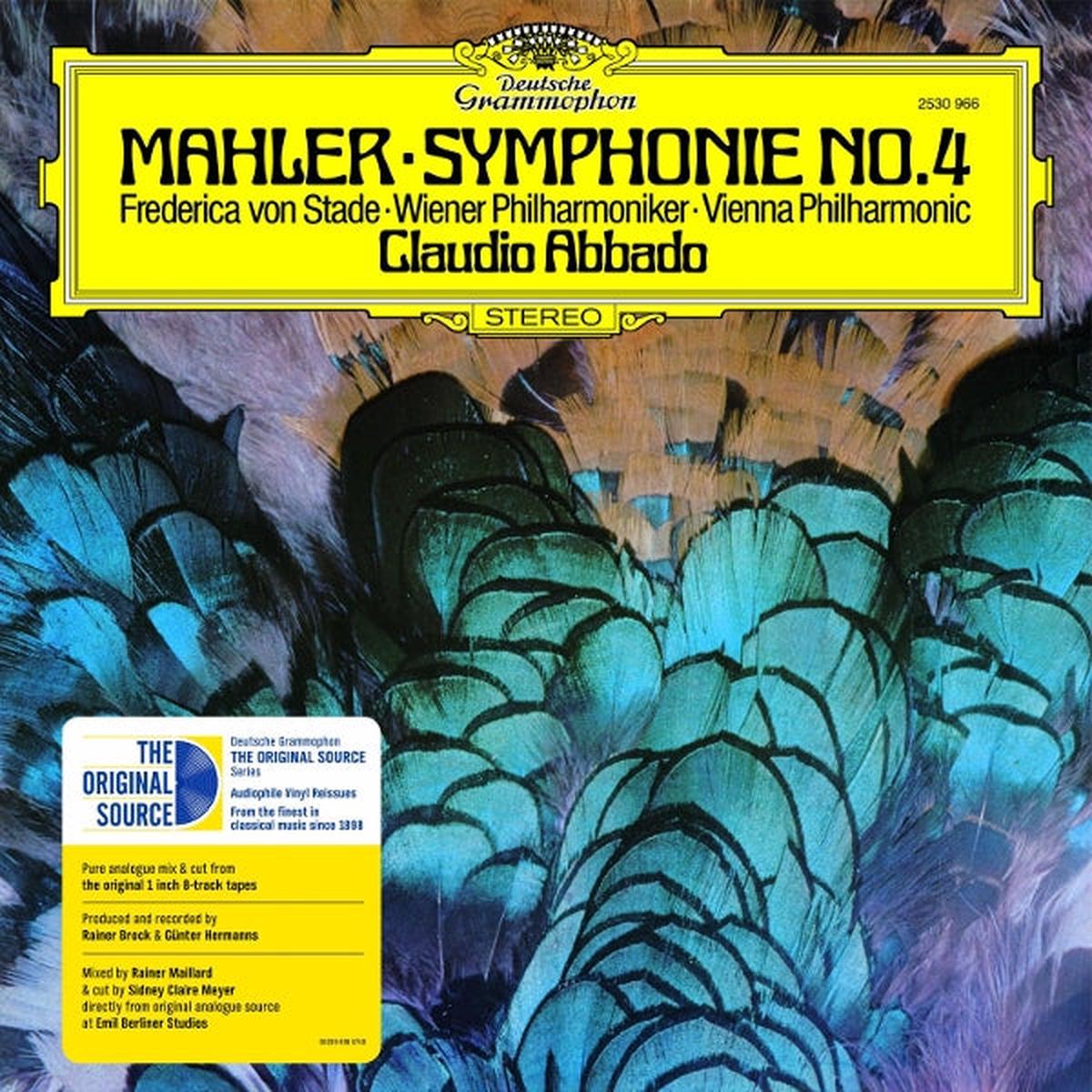 Frederica & Wiener Philharmoniker & Claudi Von Stade - Mahler: Symphony No. 4 (LP)