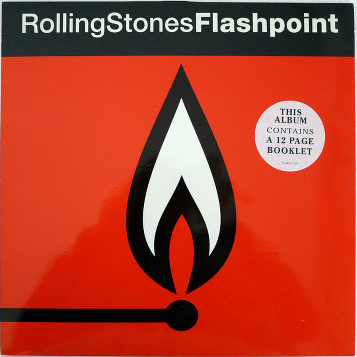 ROLLING STONES 8211 FLASHPOINT ( 12 PAGE BOOKLET) 8211 LP