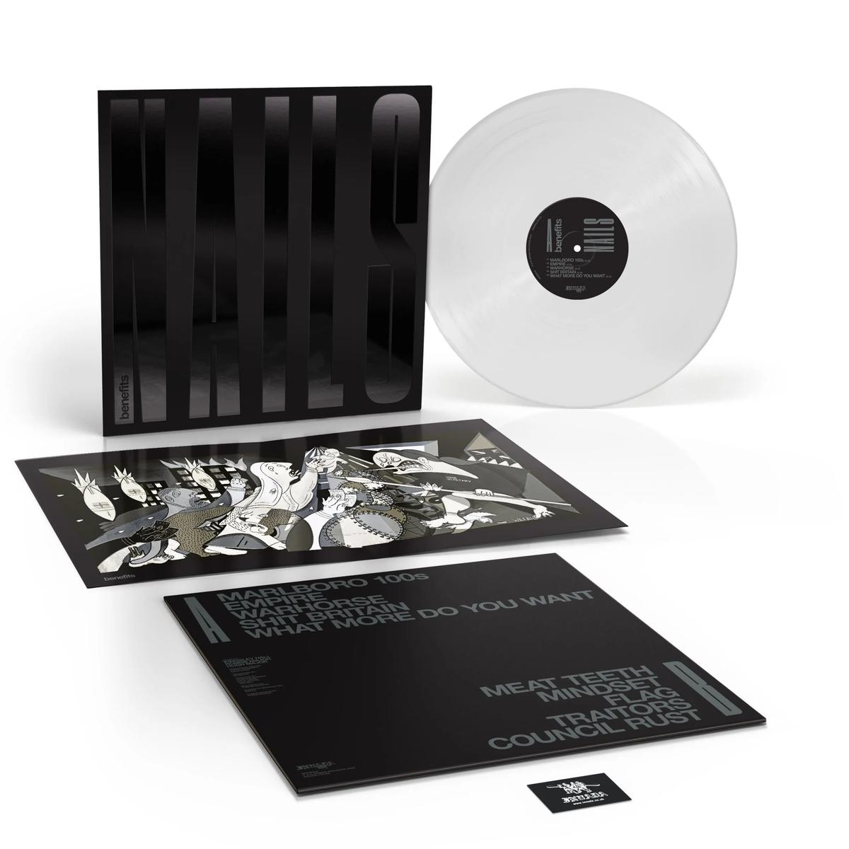 Nails: White Vinyl LP