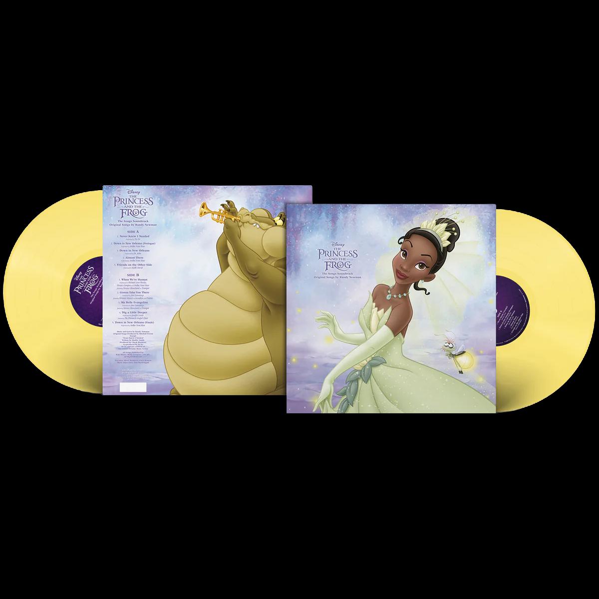 The Princess and The Frog - The Songs Soundtrack: Limited Zesty Yellow Colour Vinyl LP