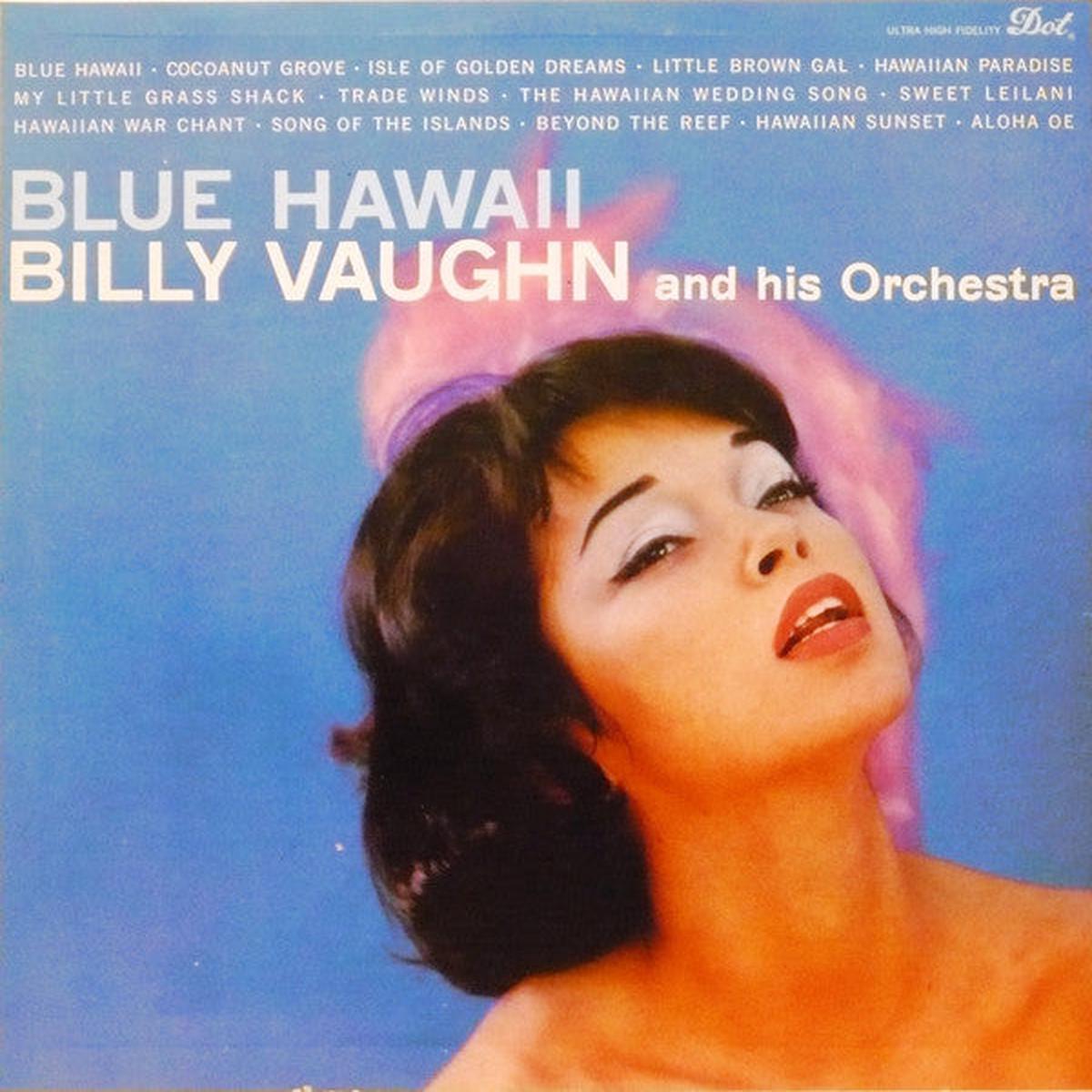 Billy Vaughn And His Orchestra Blue Hawaii 1959 Easy Listening (vinyl lp)