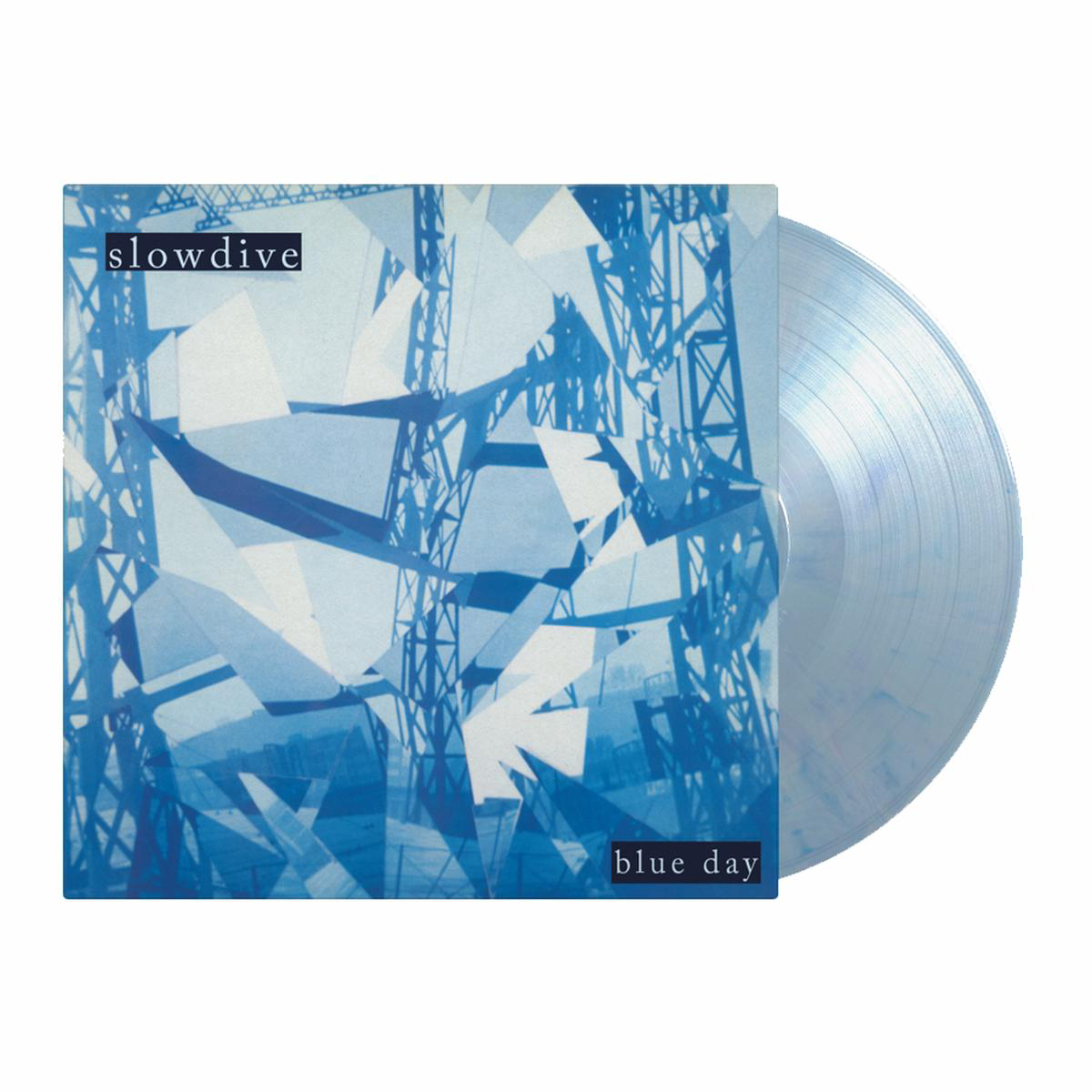Blue Day Limited Blue 038 White Marbled Vinyl LP