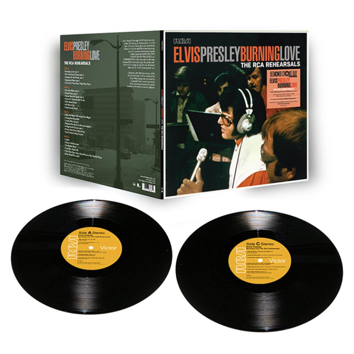 Burning Love 8211 The RCA Rehearsals Limited Vinyl 2LP RSD23