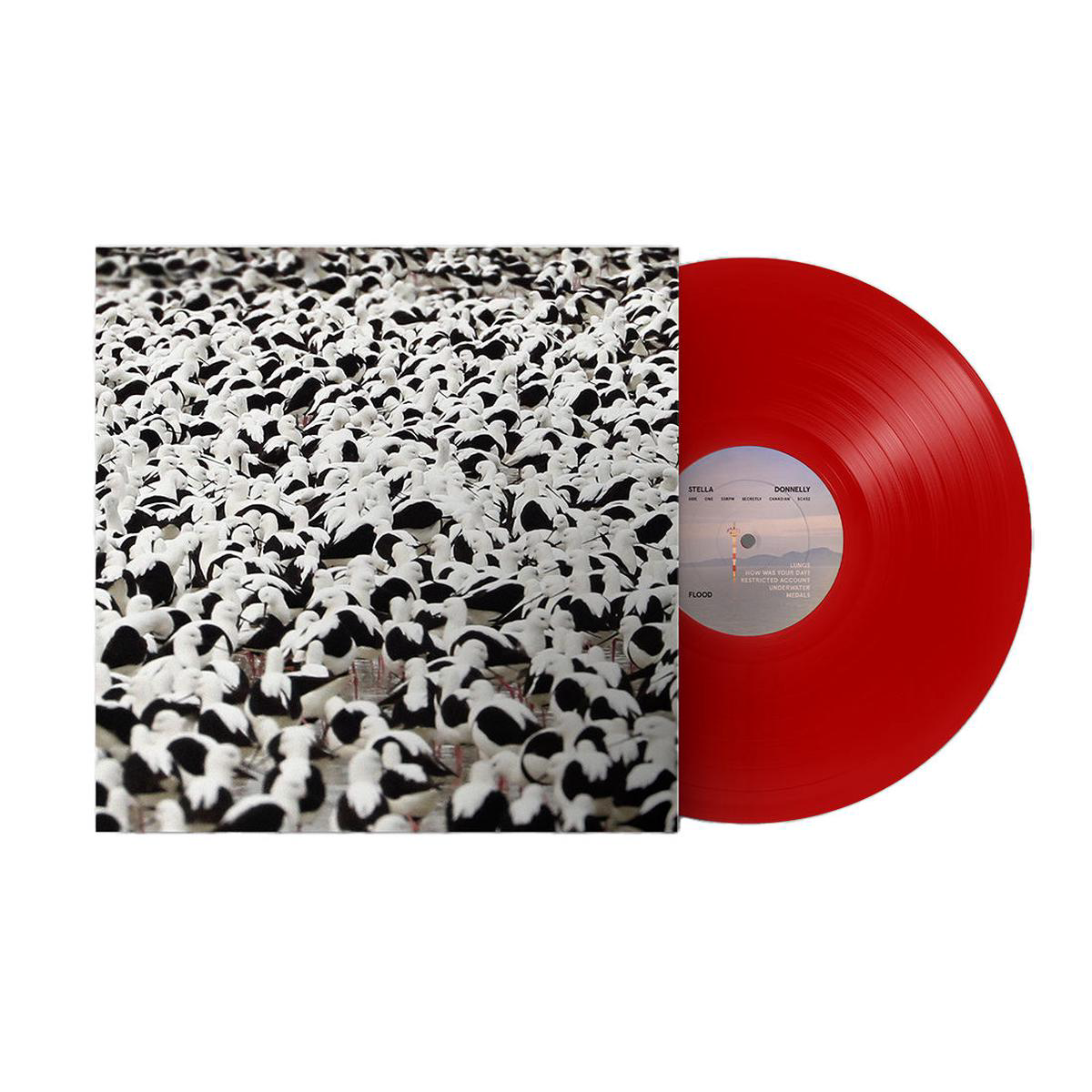 Flood Opaque Red Vinyl LP