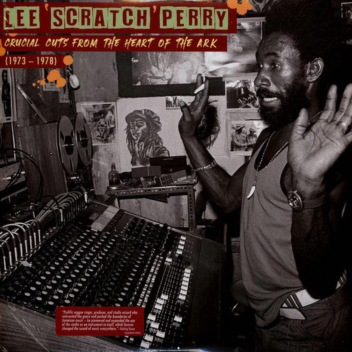 PERRY LEE SCRATCH 8211 CRUCIAL CUTS FROM THE HEART OF THE ARK 8211 LP