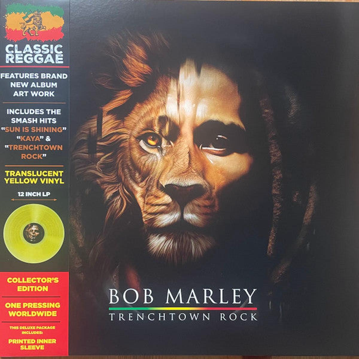 MARLEY BOB 8211 TRENCHTOWN ROCK YELLOW VINYL 8211 LP