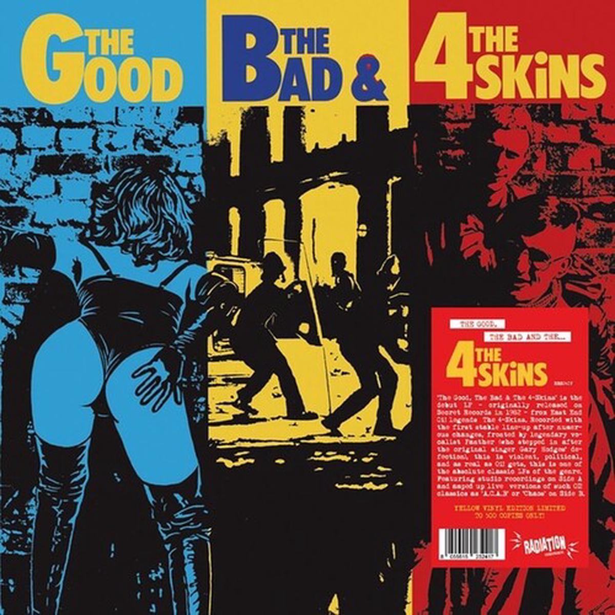 4 Skins: Good Bad & 4 Skins - VINYL LP