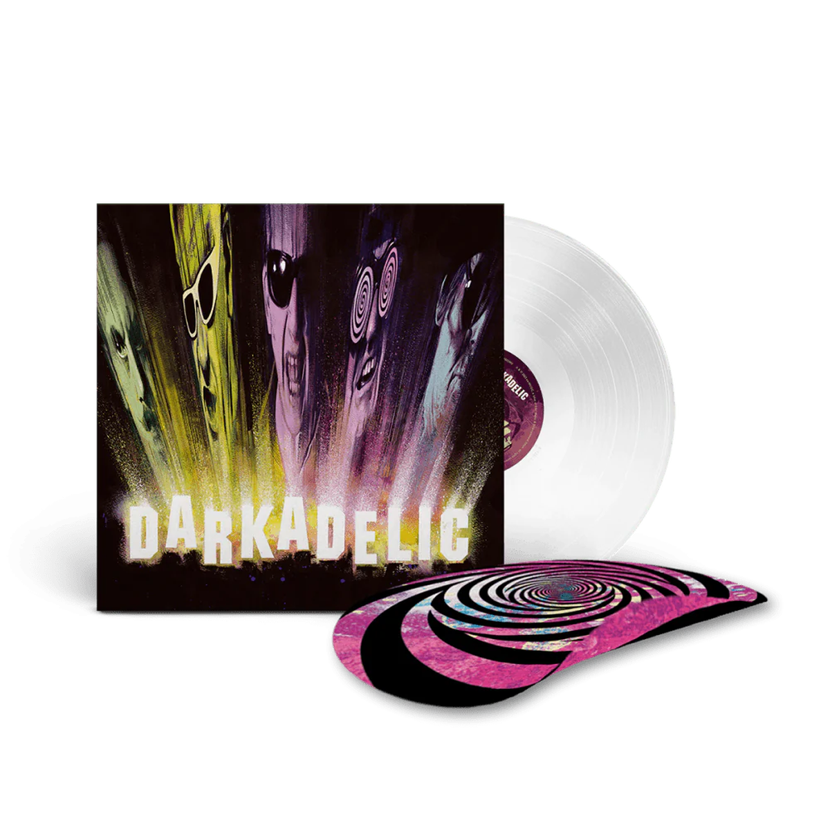 Darkadelic: Limited Edition Transparent Vinyl LP + Slipmat