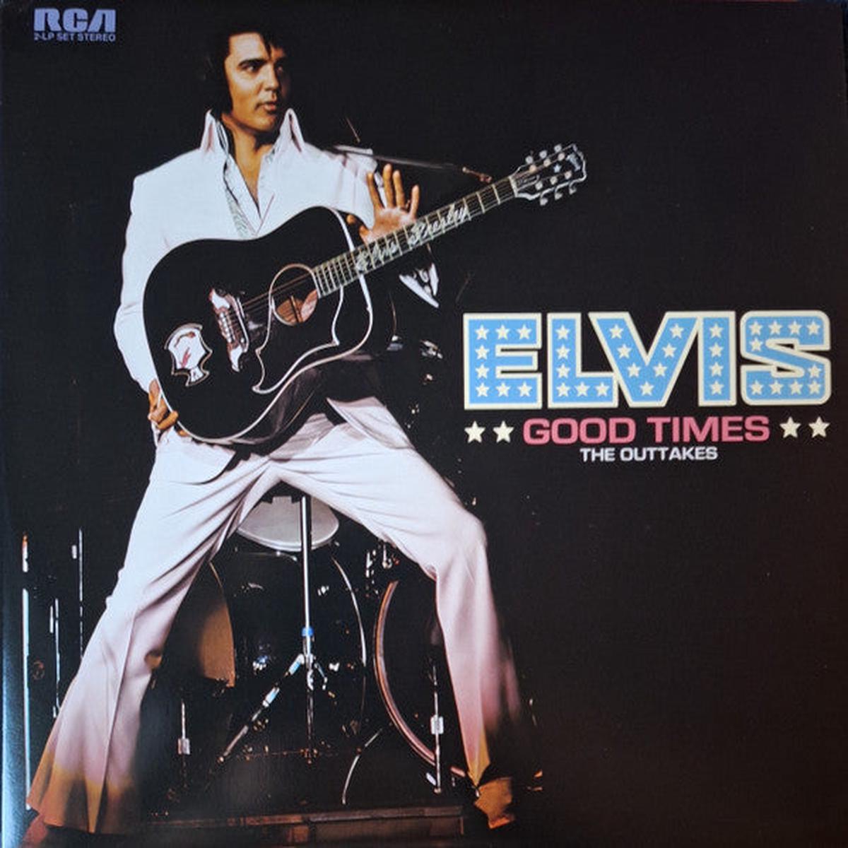 PRESLEY, ELVIS - GOOD TIMES : OUTTAKES 2LP BLUE VINYL - LP