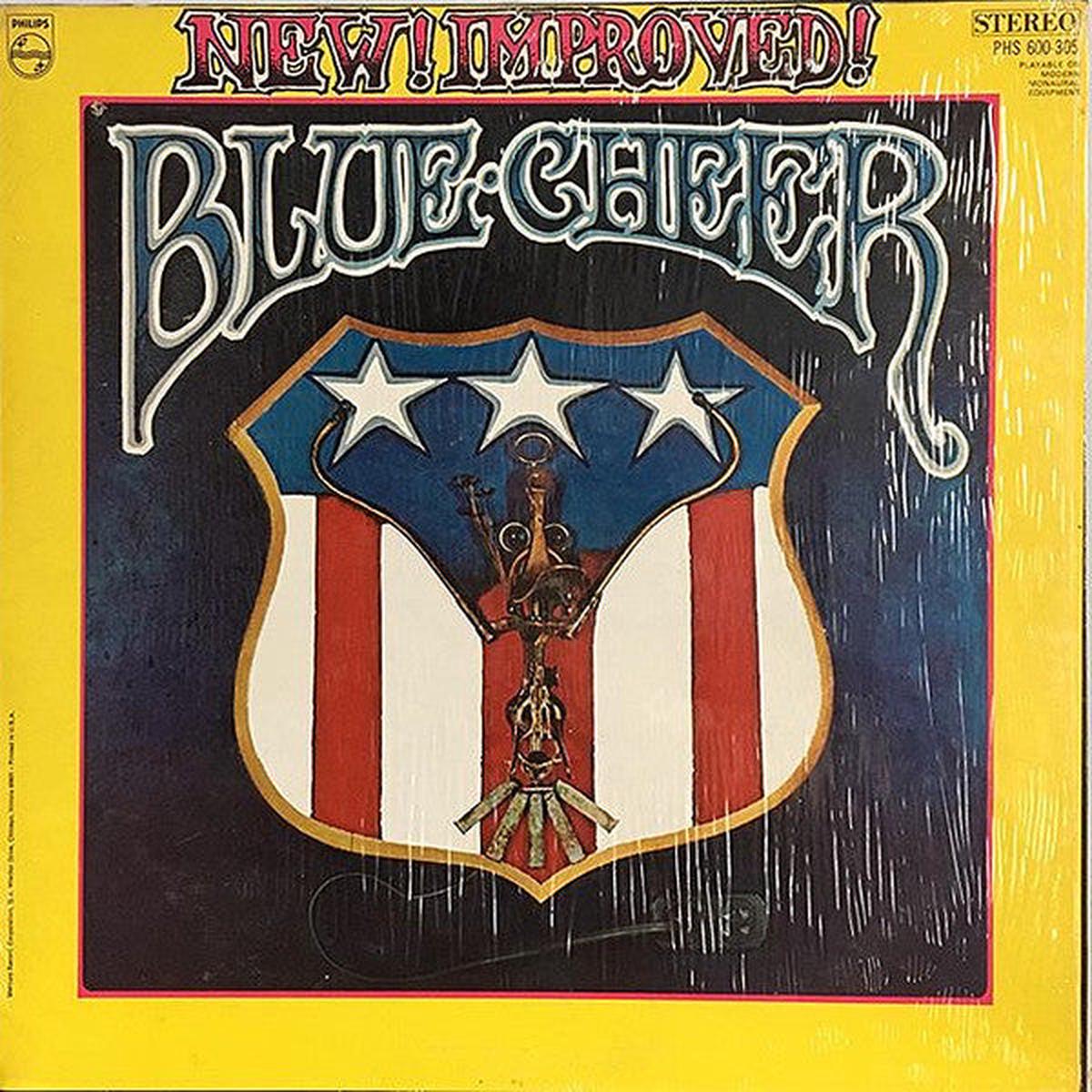 Blue Cheer New! Improved! Blue Cheer 1969 Hard Rock / Psychedelic Rock / Acid Rock (vinyl lp)