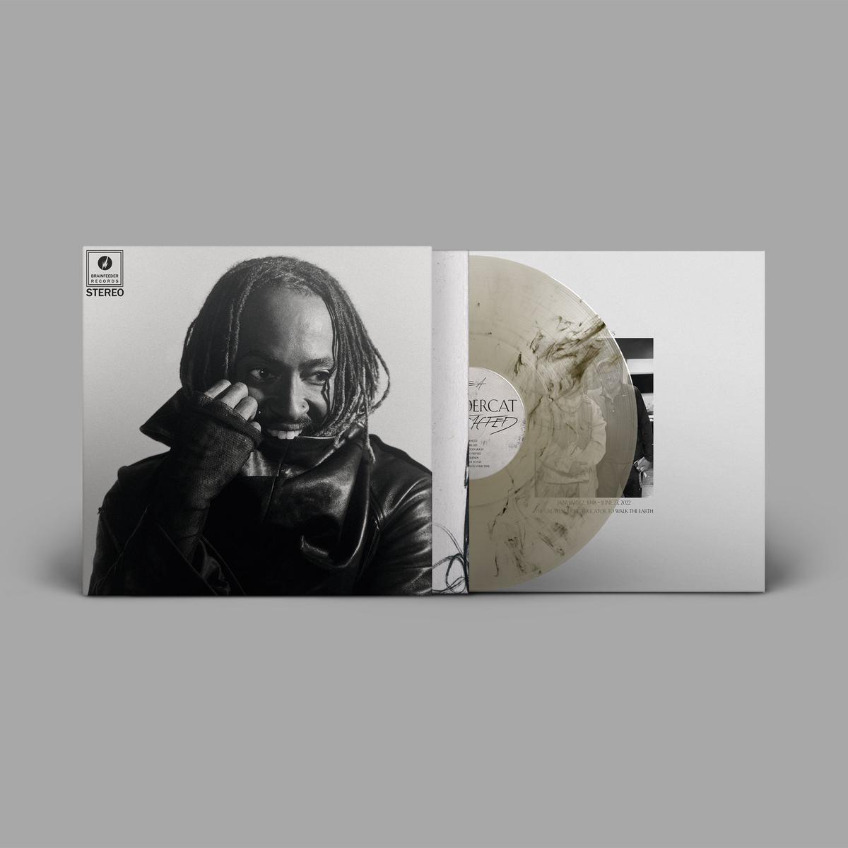 Distracted ClearBlack marbled Smoke Effect Vinyl LP